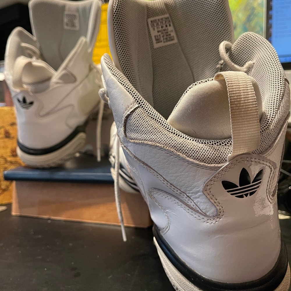 Adidas Mens size 12 retro Classic vintage FYW REIGN Hightop fashion sneakers - Picture 5 of 8